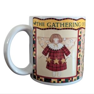 Debbie Mumm "Gathering of Angels" Mug - VINTAGE 1997